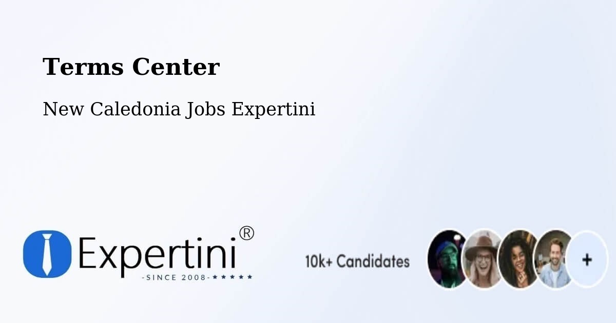 Terms of Service – Ognat - New Caledonia Jobs Expertini